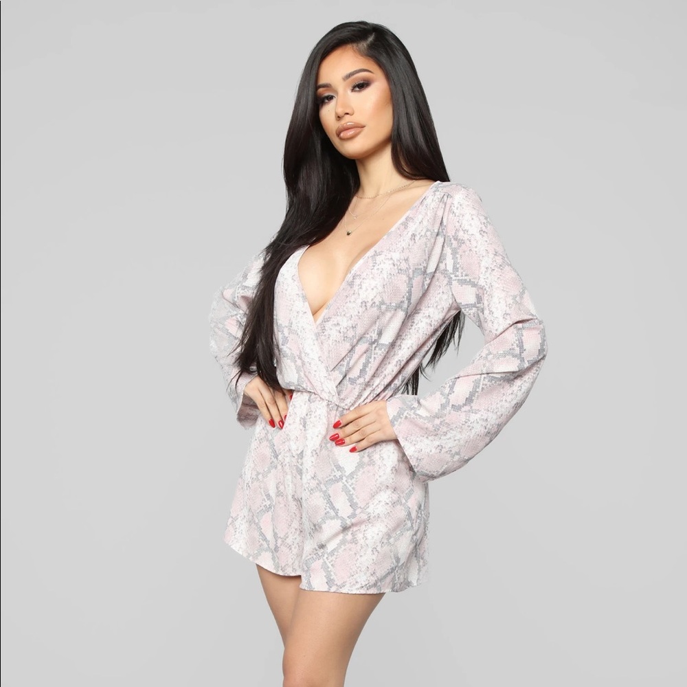 Brand New - Snake Skin Romper